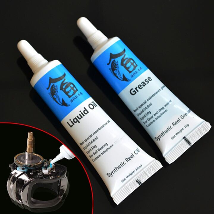 Dầu và mỡ bảo dưỡng máy câu - bộ 2 tuýp