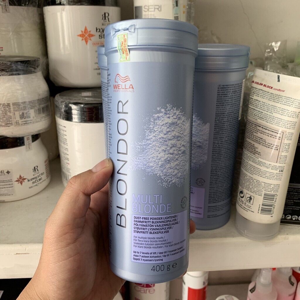 [HCM]Bột tẩy cao cấp Wella Blondor Multi Up từ 7 Level ( Đức) 400g