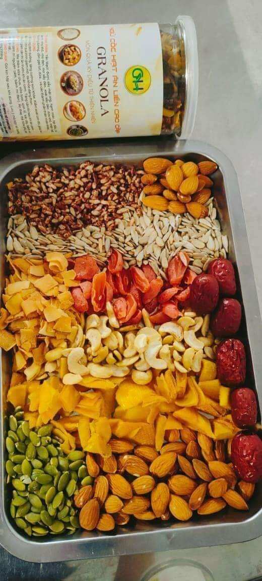 Hạt ngũ cốc ăn liền GRANOLA 500gr