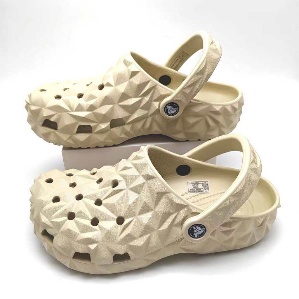 Sục crocs band geometric chính hãng giầy dép c.roc.s shoes đi mưa thời trang nam nữ xuất xịn