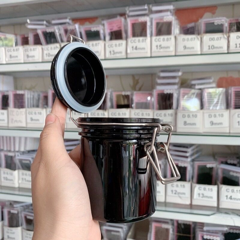 hủ bảo quản keo nối mi