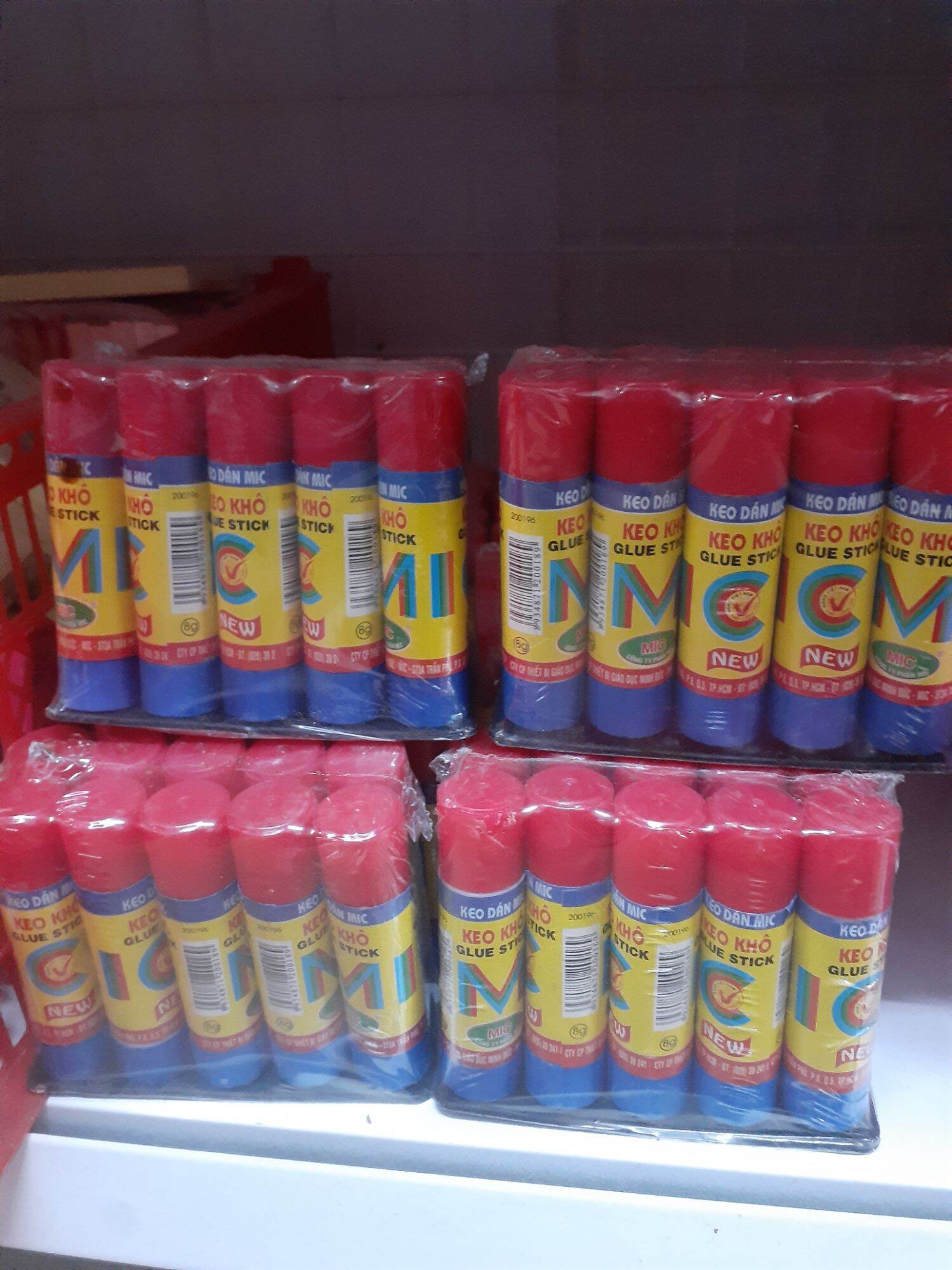 Hồ khô- Keo dán MIC (vỉ 10 lọ)