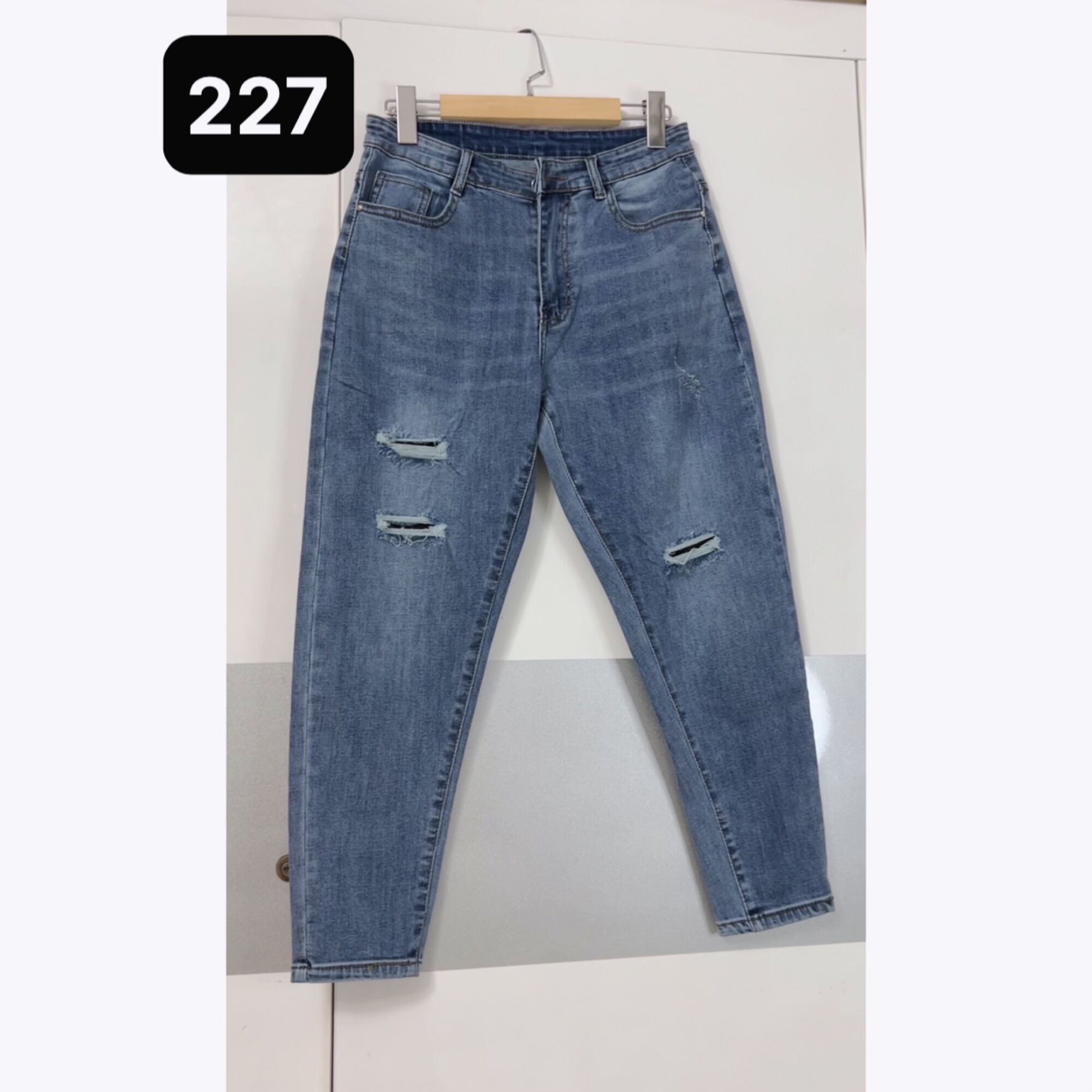 Quần jean baggy bigsize 9 tấc co dãn