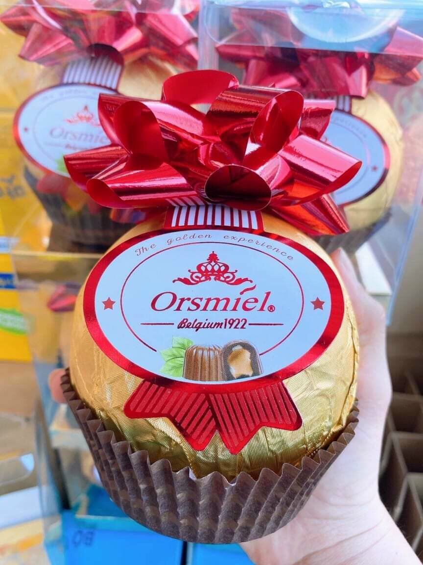 Quả cầu đỏ vàng Socola Orsmiel
