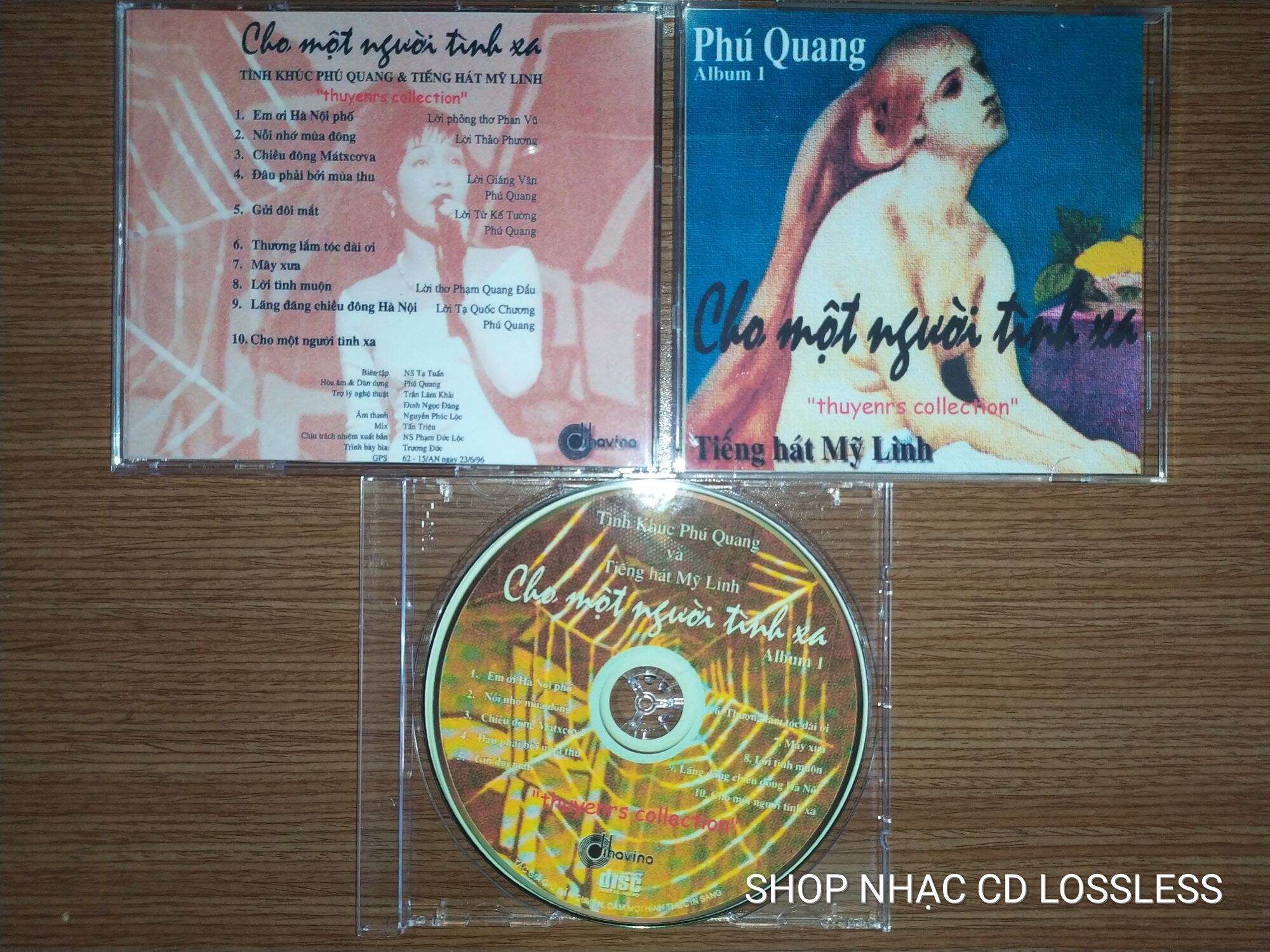 Bộ 7cd nhạc phẩm phú quang