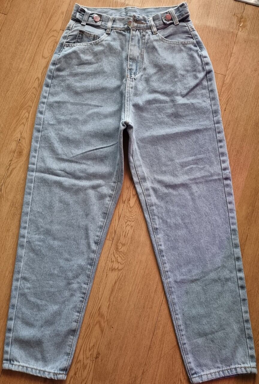 [ẢNH THẬT][FREE SHIP][KÈM QUÀ] QUẦN BAGGY JEANS LƯNG CAO/THỜI TRANG/CÁ TÍNH BASIC