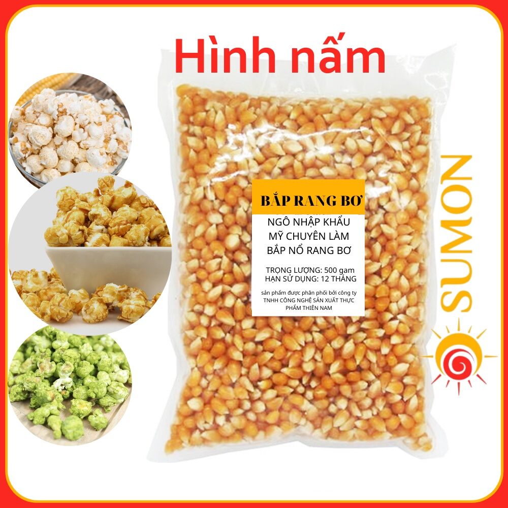 1kg Ngô mỹ làm bắp rang bơ thơm ngon