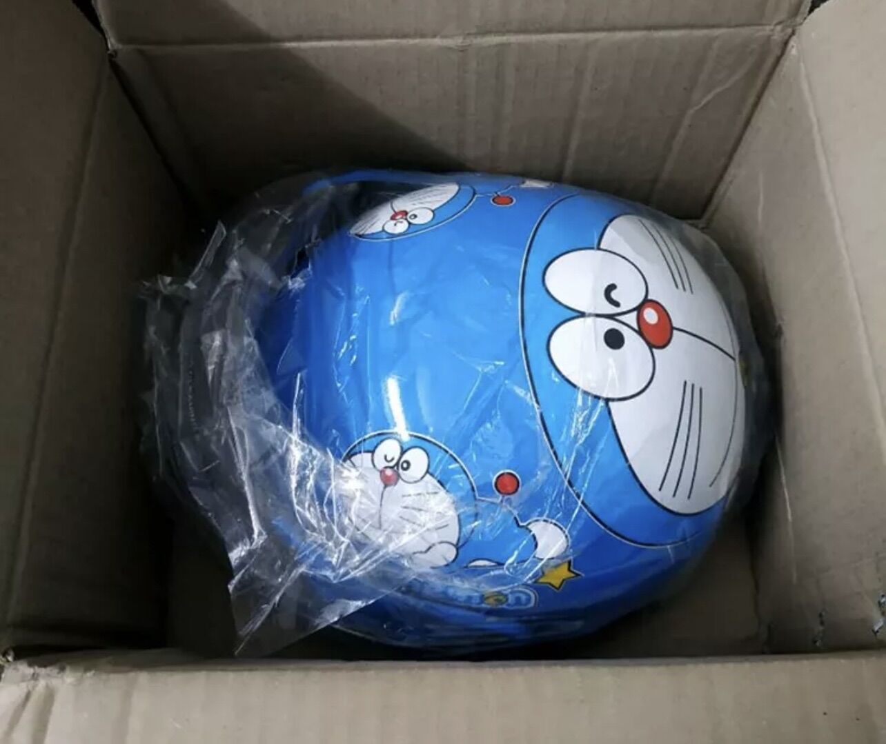 [HCM]Mũ Phượt trẻ em Doremon có kính càng