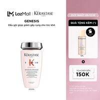 Dầu gội ngăn ngừa tóc gãy rụng (thường/ khô) - Kerastase Genesis Bain Hydra-Fortifiant 250ml