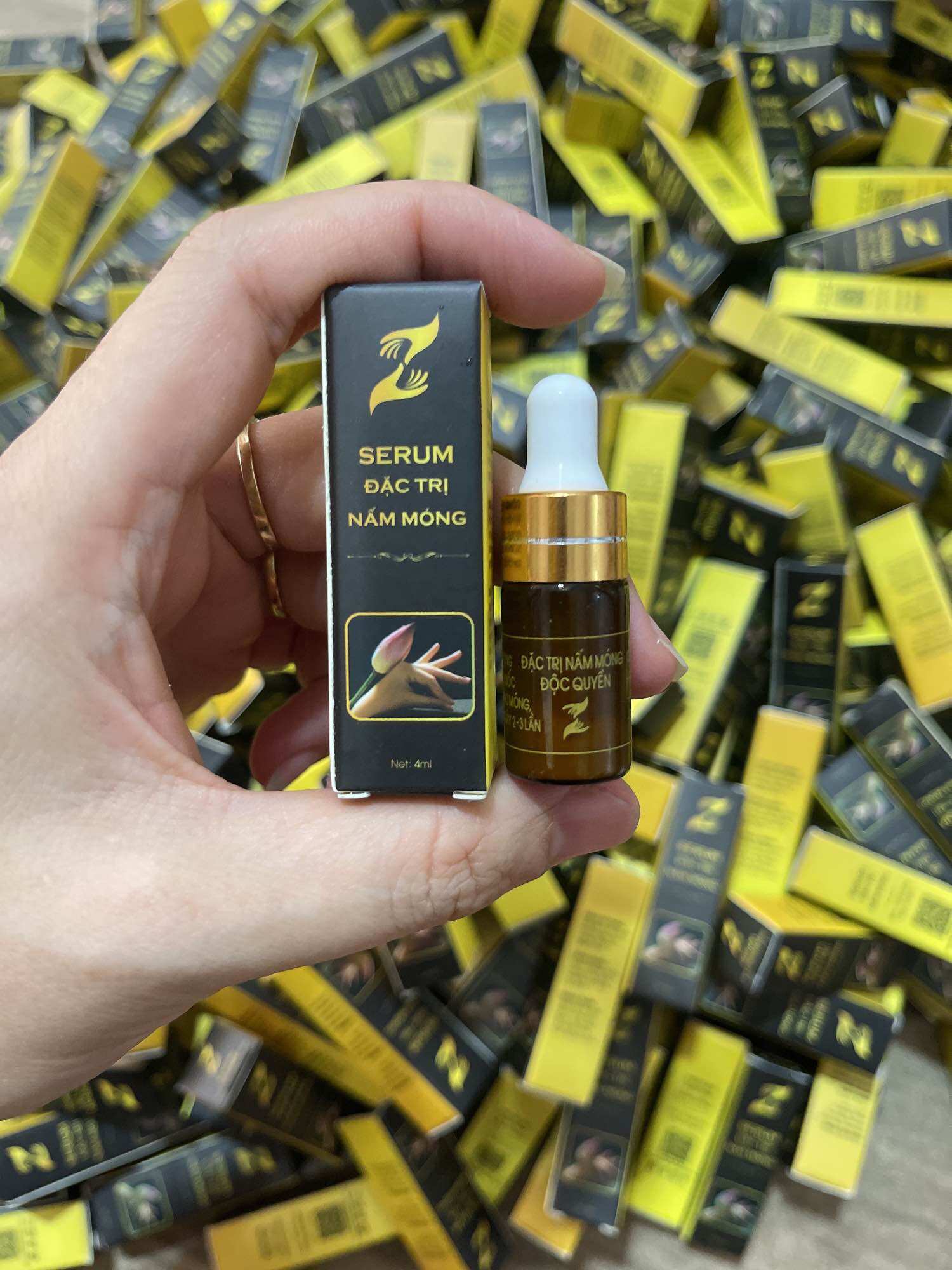 Serum nấm móng tay chân dứt điểm nấm móng, bọng móng, hư khoé, nước ăn tay chân, dưỡng cứng móng