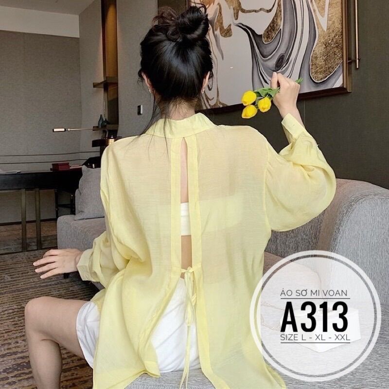 60-95kg Bigsize ÁO SƠ MI VOAN KIỂU A313