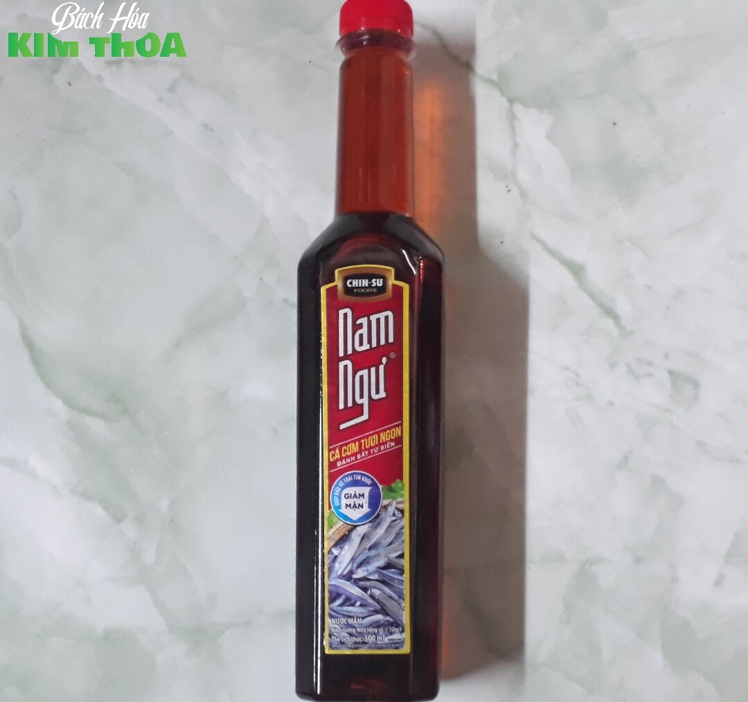 Nước mắm nam ngư cá cơm chin su 10 độ đạm 500ml