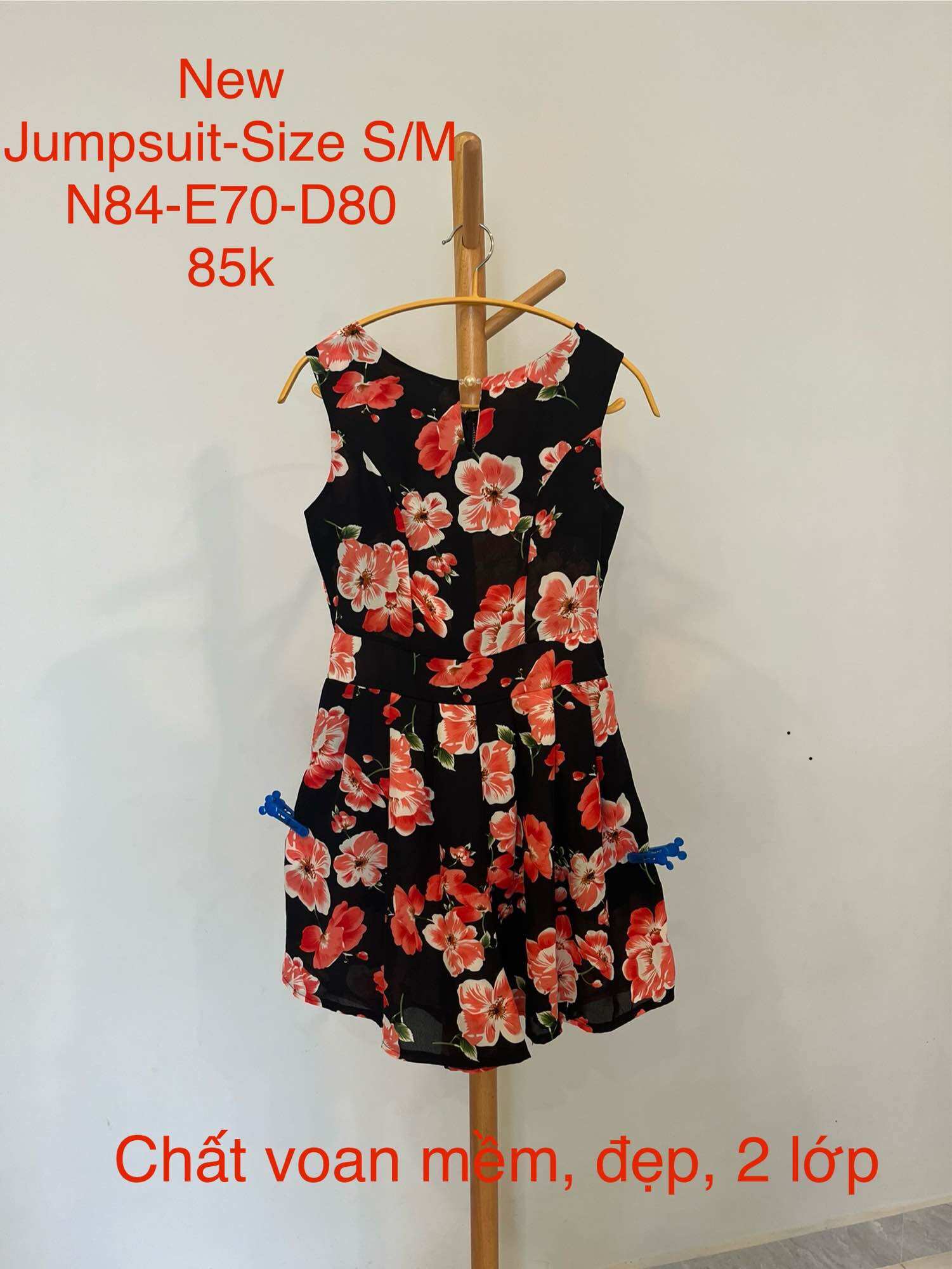 Jumpsuit lửng giá rẻ - nhiều mẫu