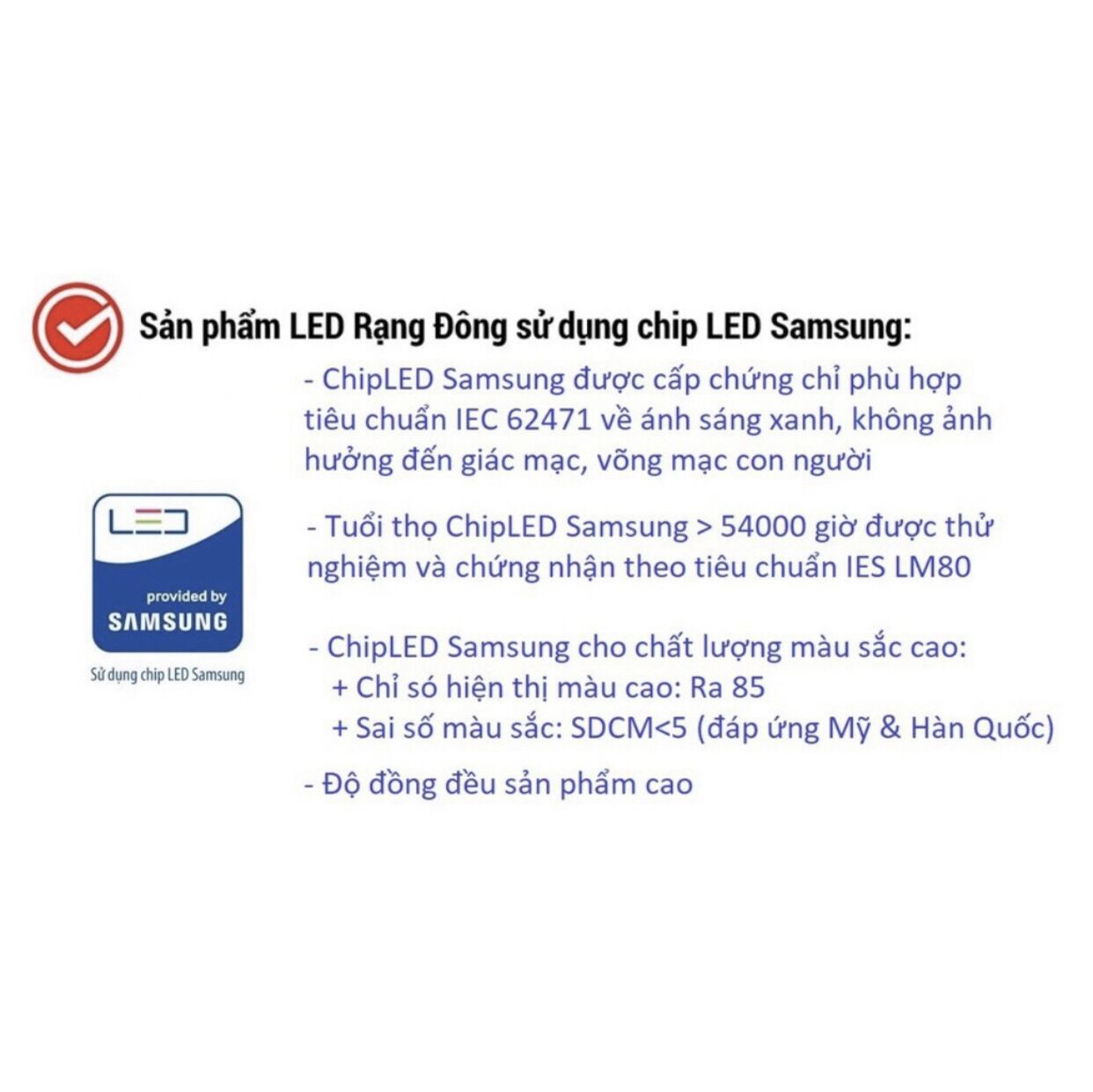 Đèn LED Downlight Âm Trần RẠNG ĐÔNG AT04 90/7W (đế nhôm)