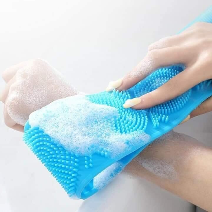 Dây tắm cọ lưng silicol