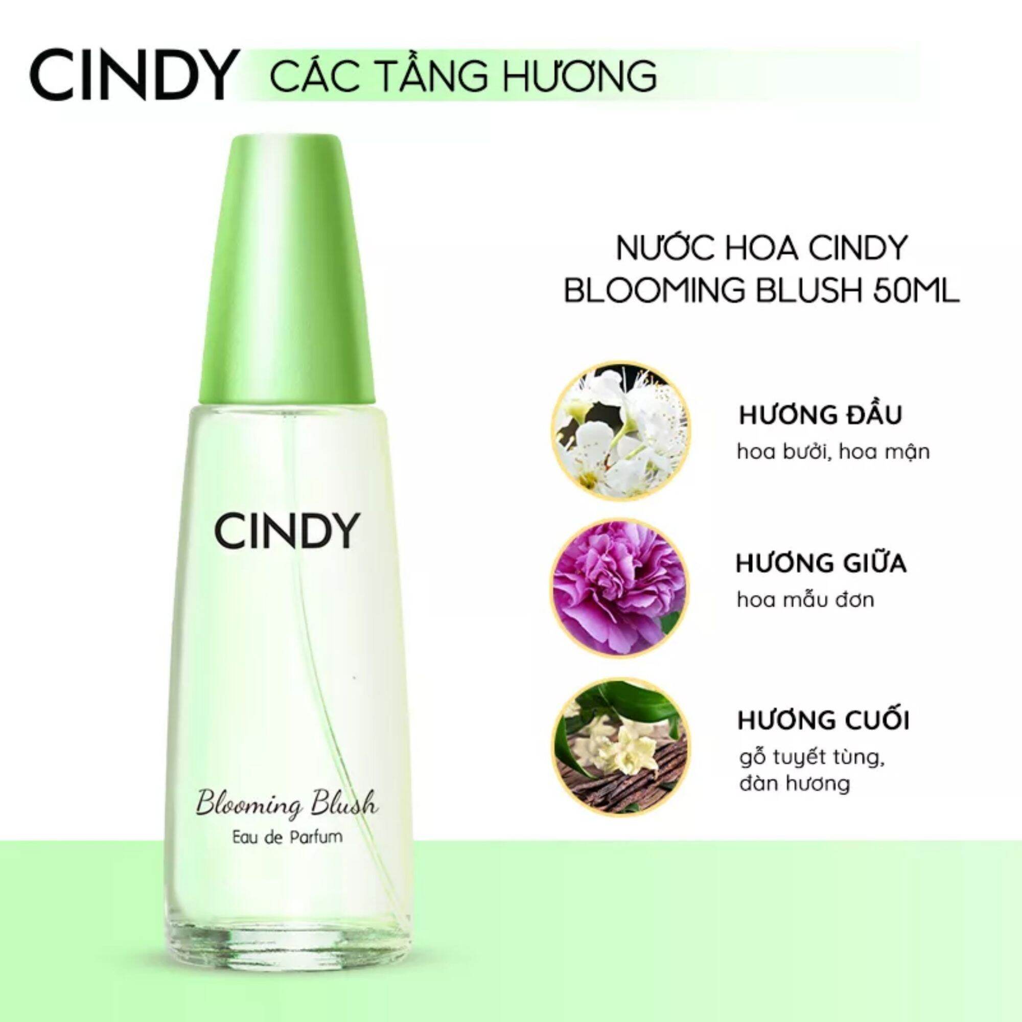 (4 MÙI) Nước hoa CINDY 50ml
