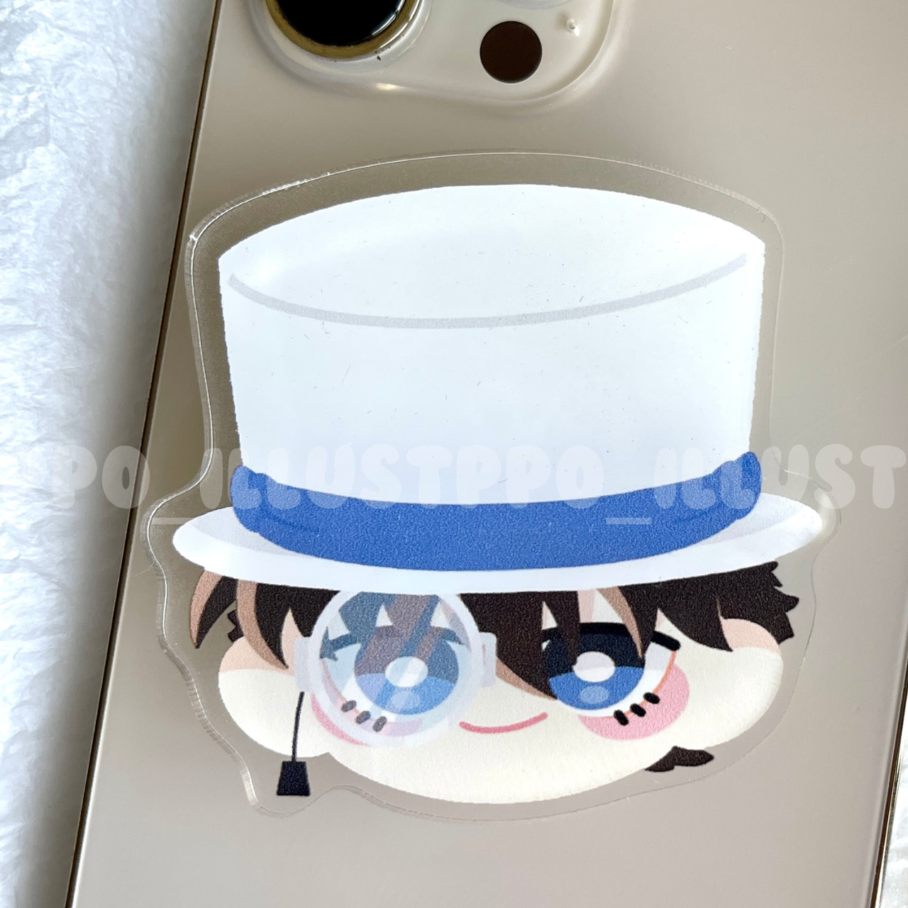 Ppo |Giá đỡ điện thoại Griptok Popsocket Anime Conan - Thám Tử Lừng Danh Conan 5cm