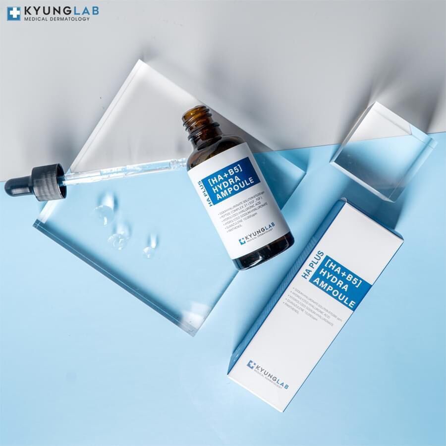 Serum cấp ẩm căng bóng da kyung lab ha + b5