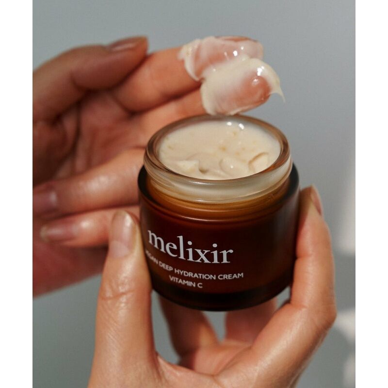 [Nhacuabeautyholic] Kem dưỡng trắng thuần chay MELIXIR VEGAN DEEP HYDRATION CREAM VITAMINC