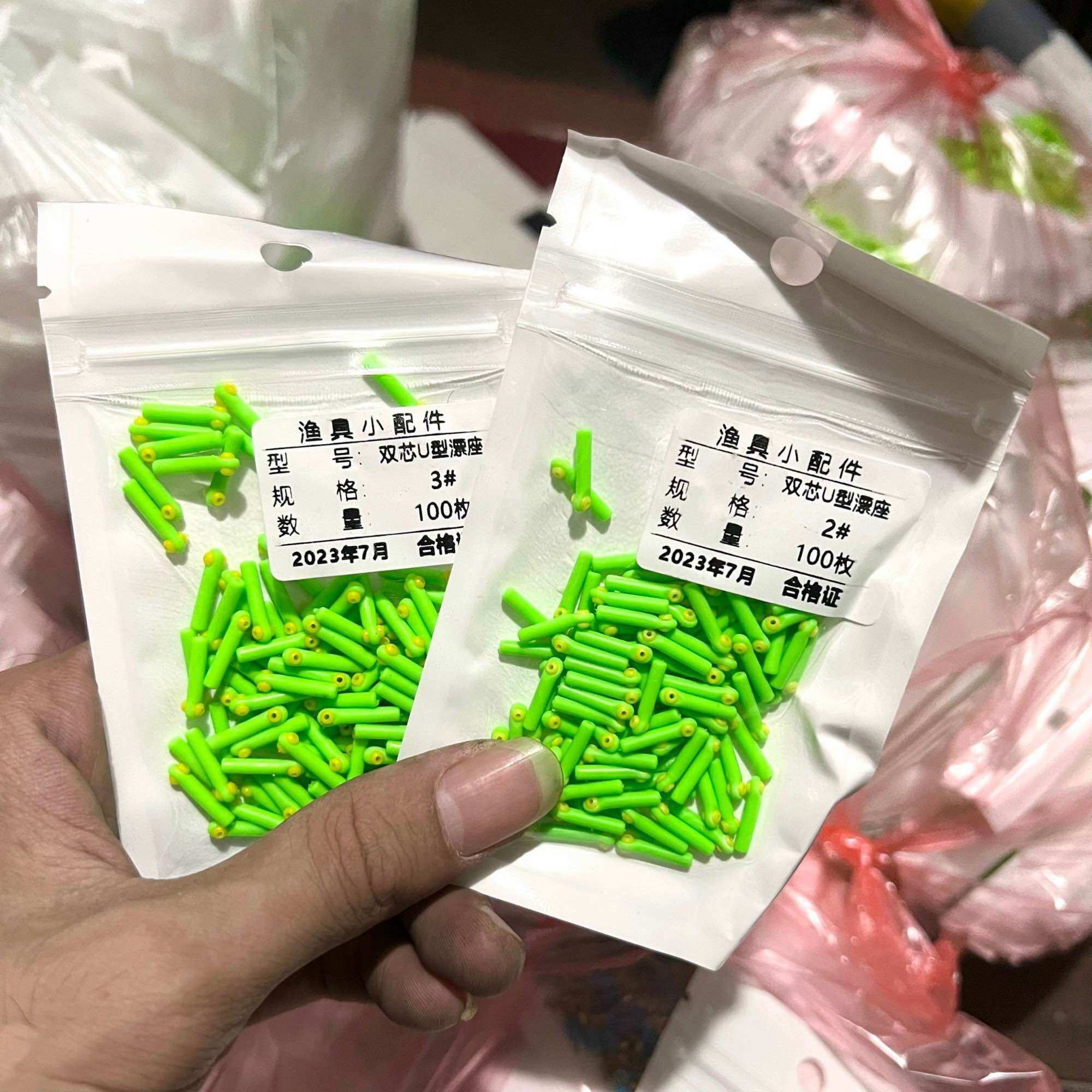 (Combo 10c)Chân cắm phao silicon có lõi. Có 2 size SD23