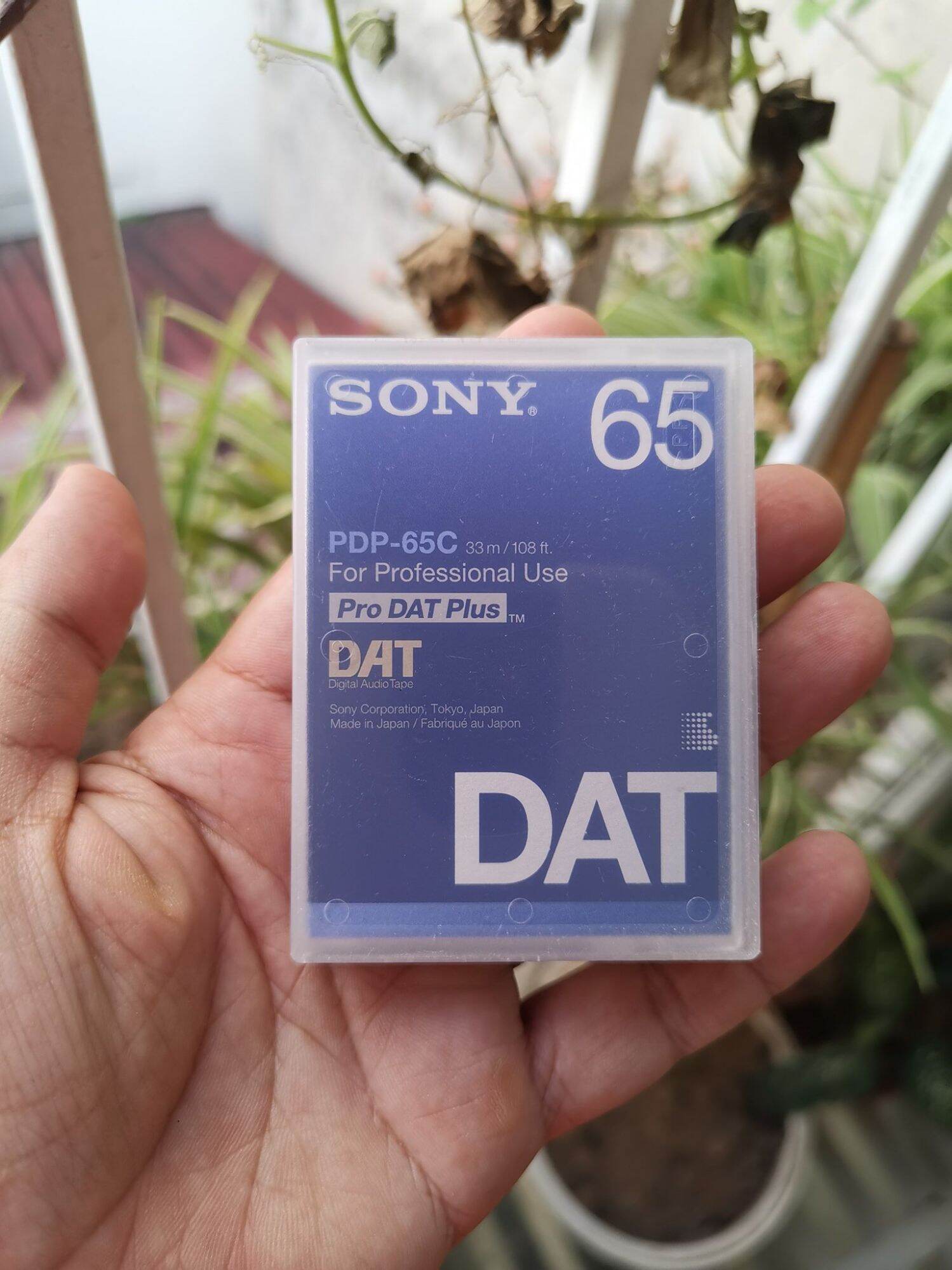 Băng DAT Sony Pro DAT Plus Professional chuyên dụng độ dài 65 phút