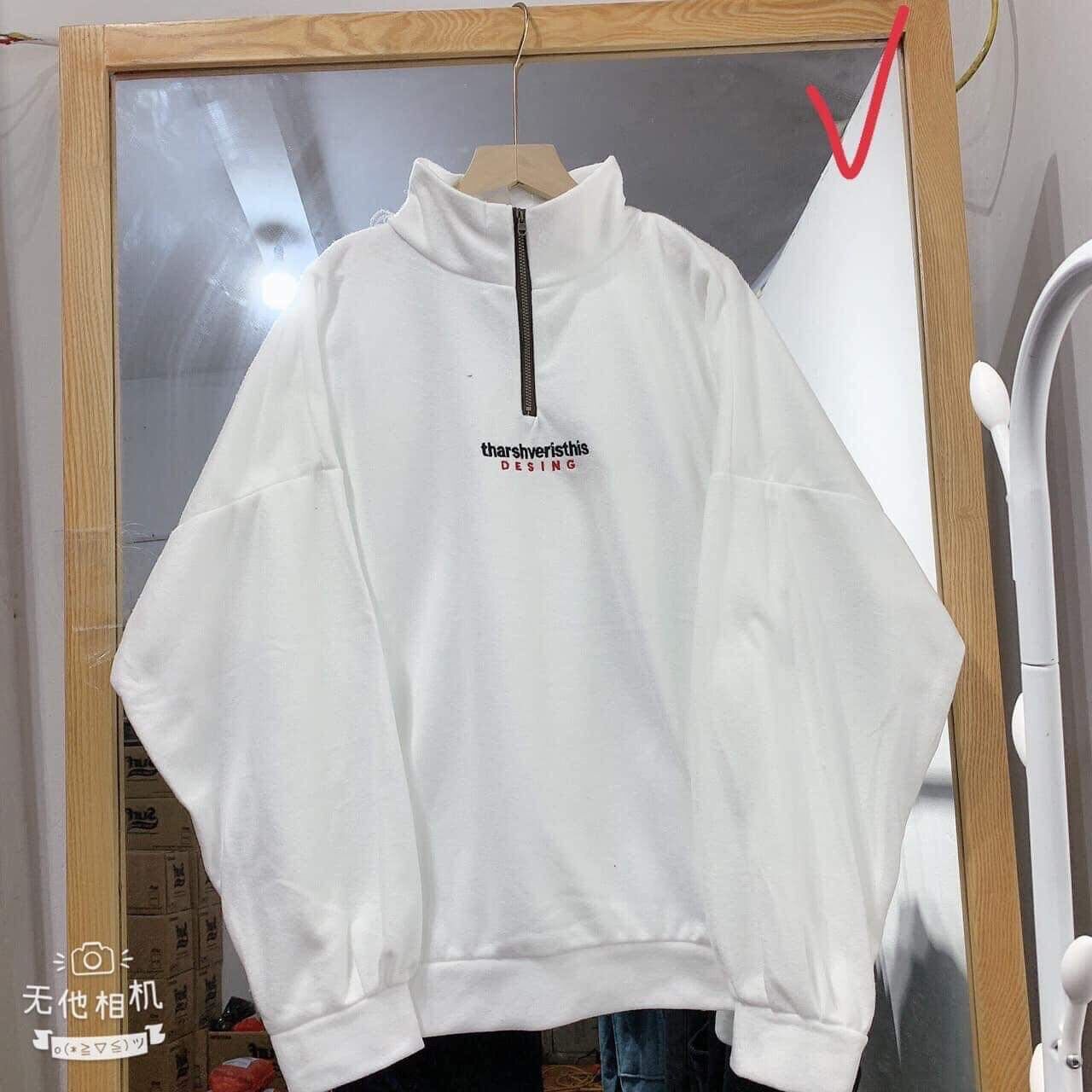 Áo this khoá cổ chất nỉ cotton ấm áp