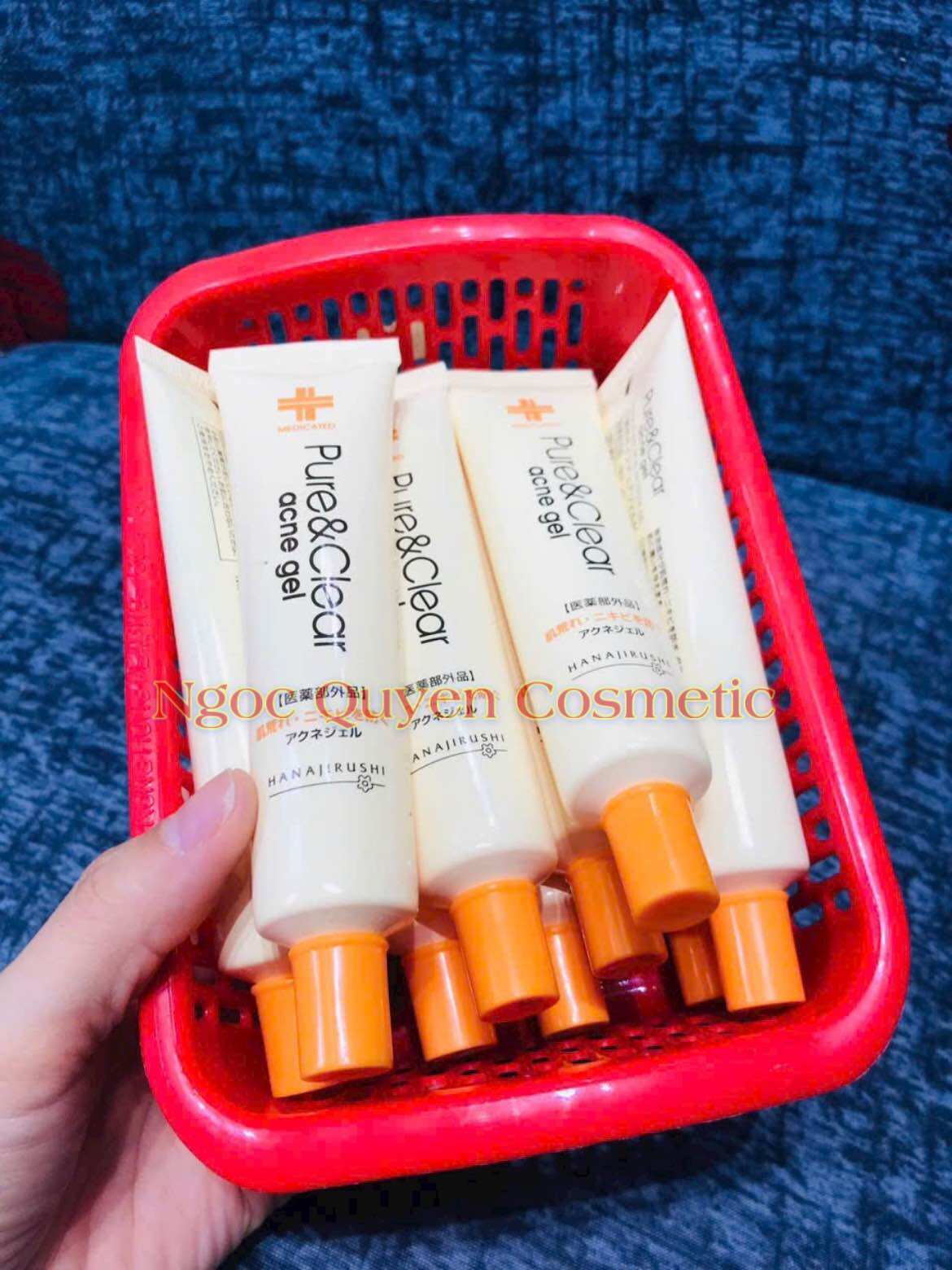 Gel Dành Cho Da Mụn Pure&Clear Nhật Bản Acne Tuýp 40Gr