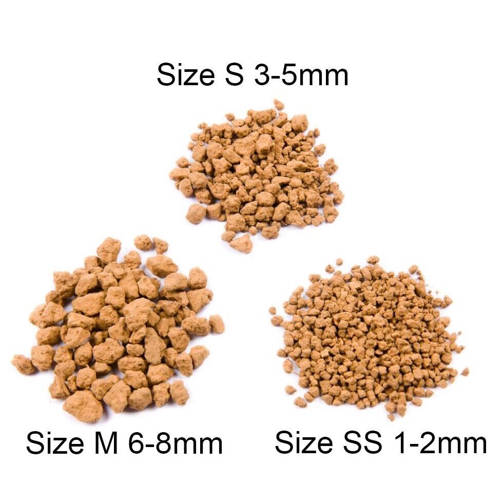 1Kg đất nung Nhật Akadama chuyên dùng trồng sen đá, xương rồng (size 3-5mm, đất mềm)