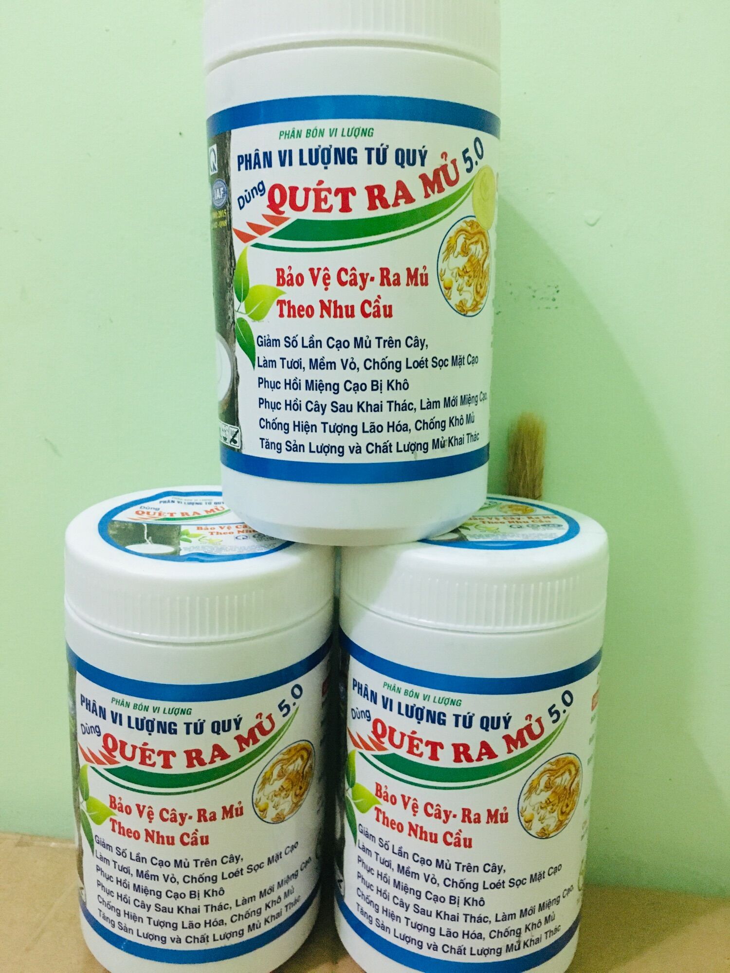 Kích thích mủ cao su 6tác động 5%
