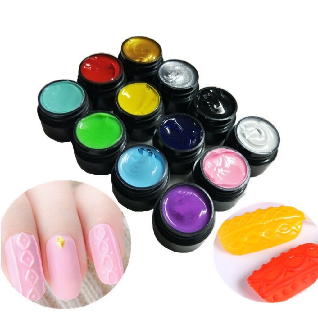 Gel vẽ hulian 12 màu