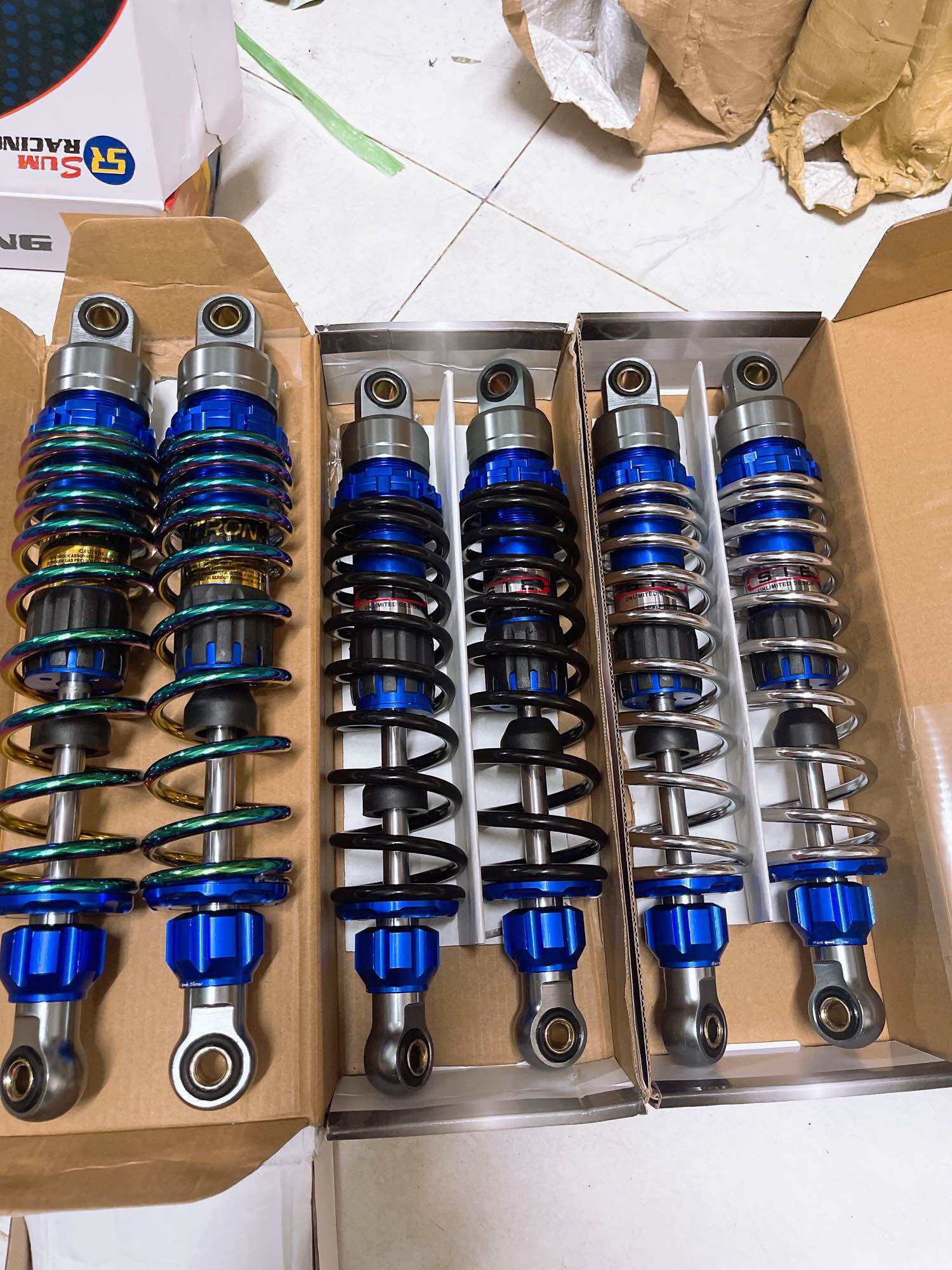 Phuộc titan gắn xe dream wave axelo elegant sirius taurus max cub chaly angela sym jupiter future