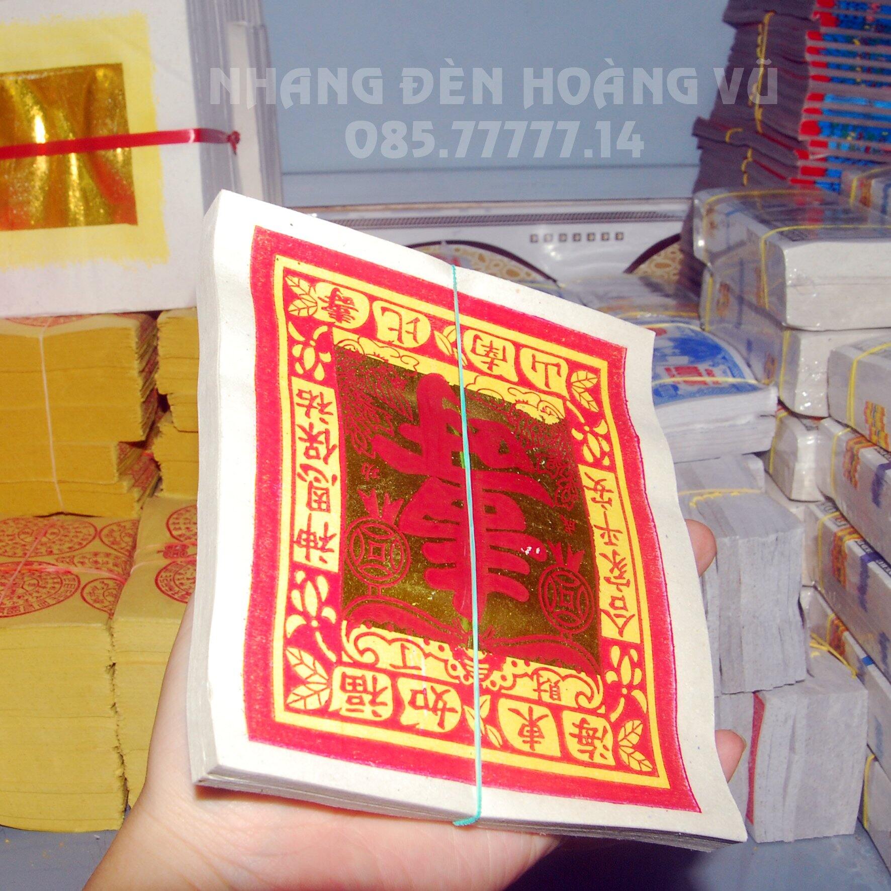 GIẤY CÚNG  - Giấy Thọ, Giấy cúng Phật