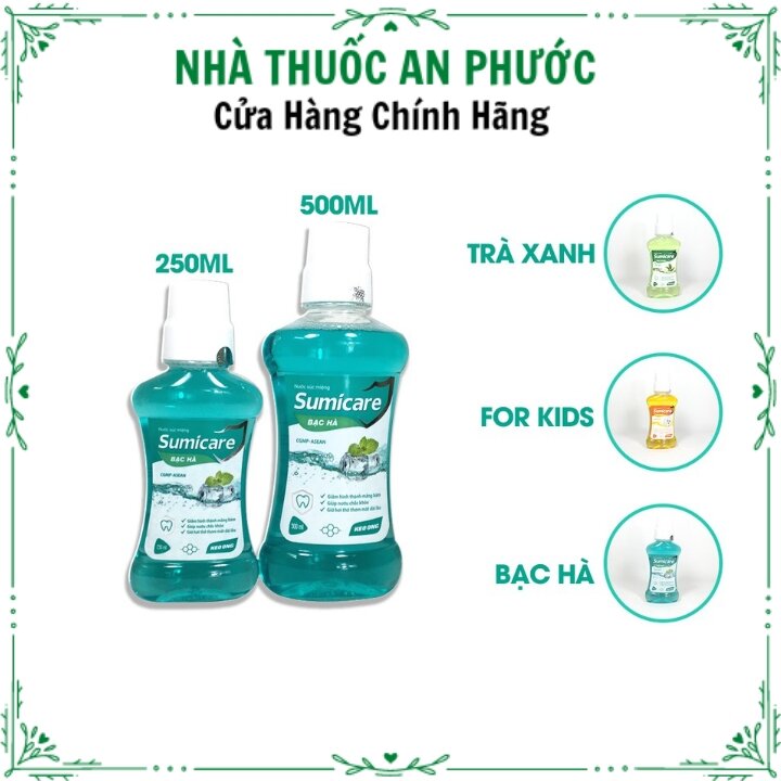 Nước súc miệng sumicare chai 500ml