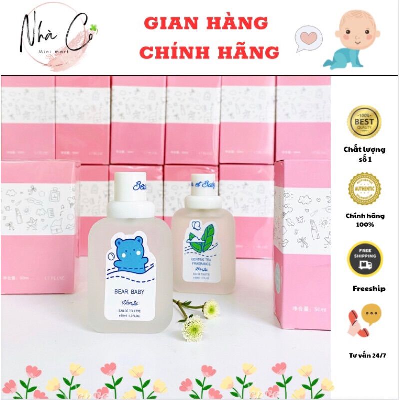 Nước hoa lưu hương thơm quần áo cho bé Hanlu