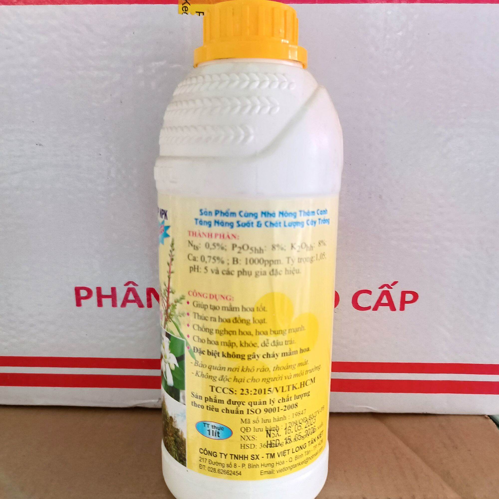 Phân bón hỗn hợp NPK MX6 chai 1L