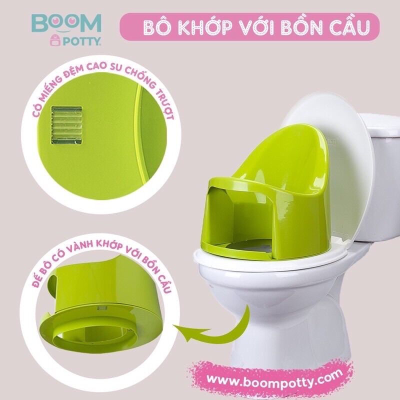 [Chính Hãng]Bô dành cho bé,bô vệ sinh dành cho bé Boom potty