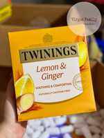 Trà chanh gừng Twinings of London Lemon & Ginger 80 túi lọc