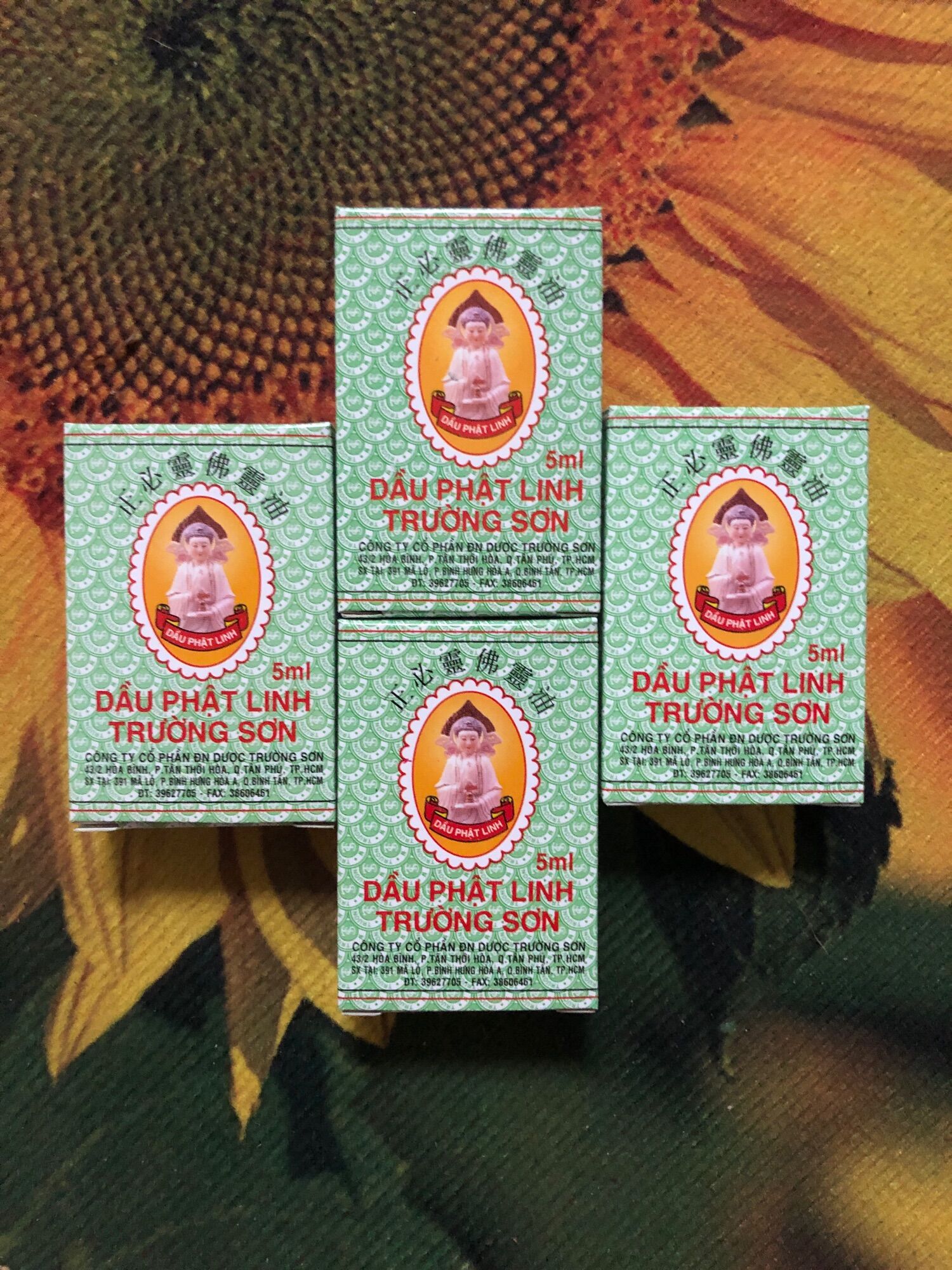 Dầu Phật Linh Trường Sơn Lọ 5ml