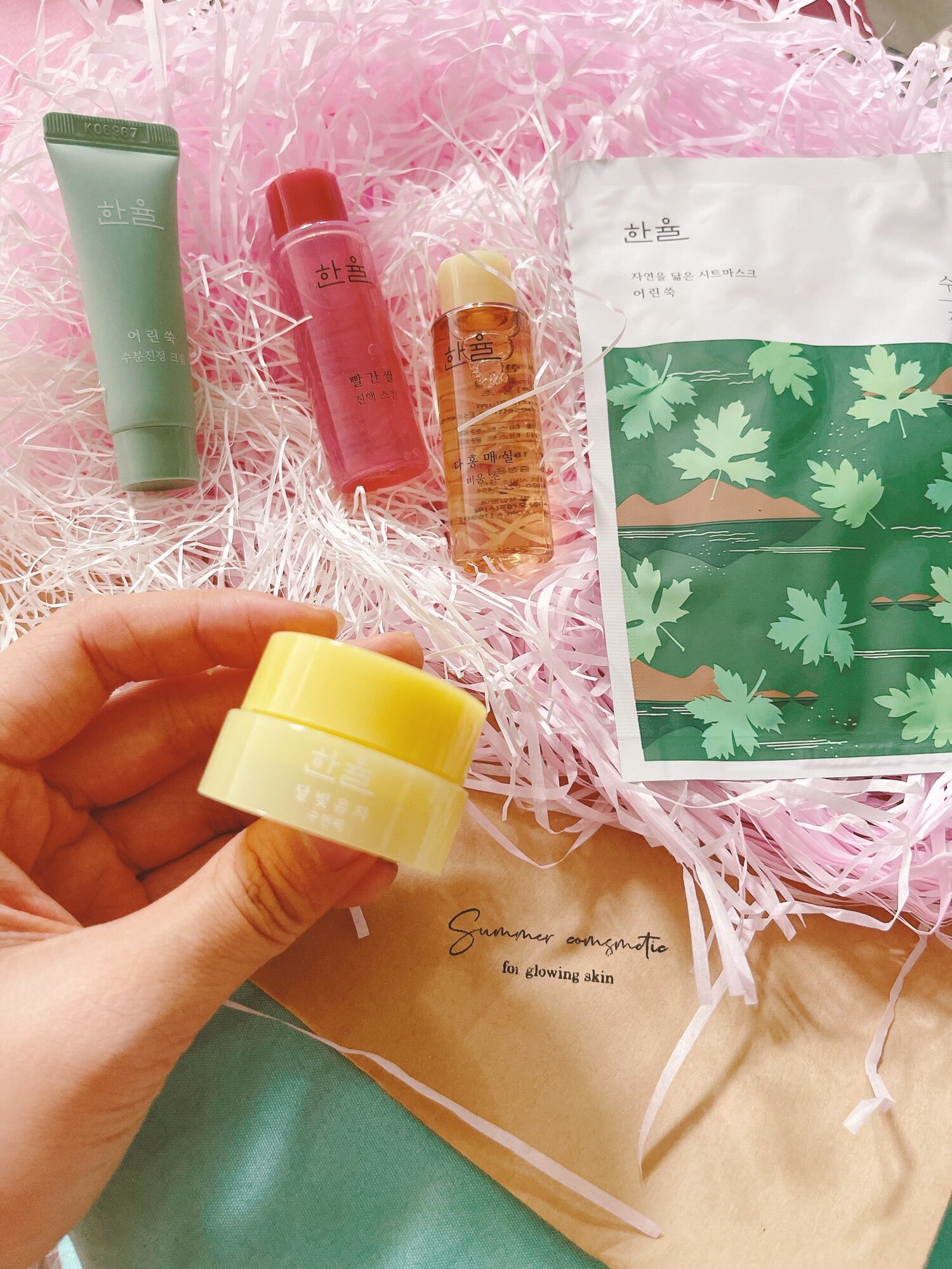 Set dưỡng Hanyul 5 món