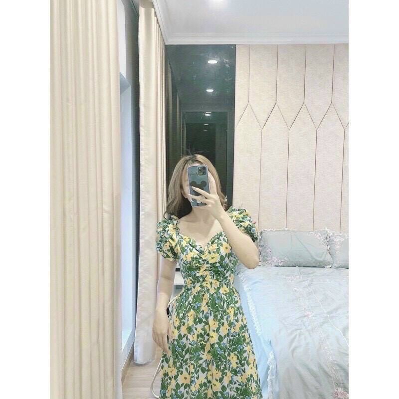 ĐẦM MAXI ĐUÔI CÁ ĐẦM ĐI BIỂN