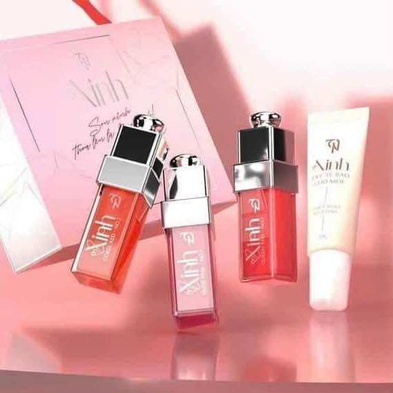 Combo 3 thỏi Son Xinh x3 kèm tẩy tbc
