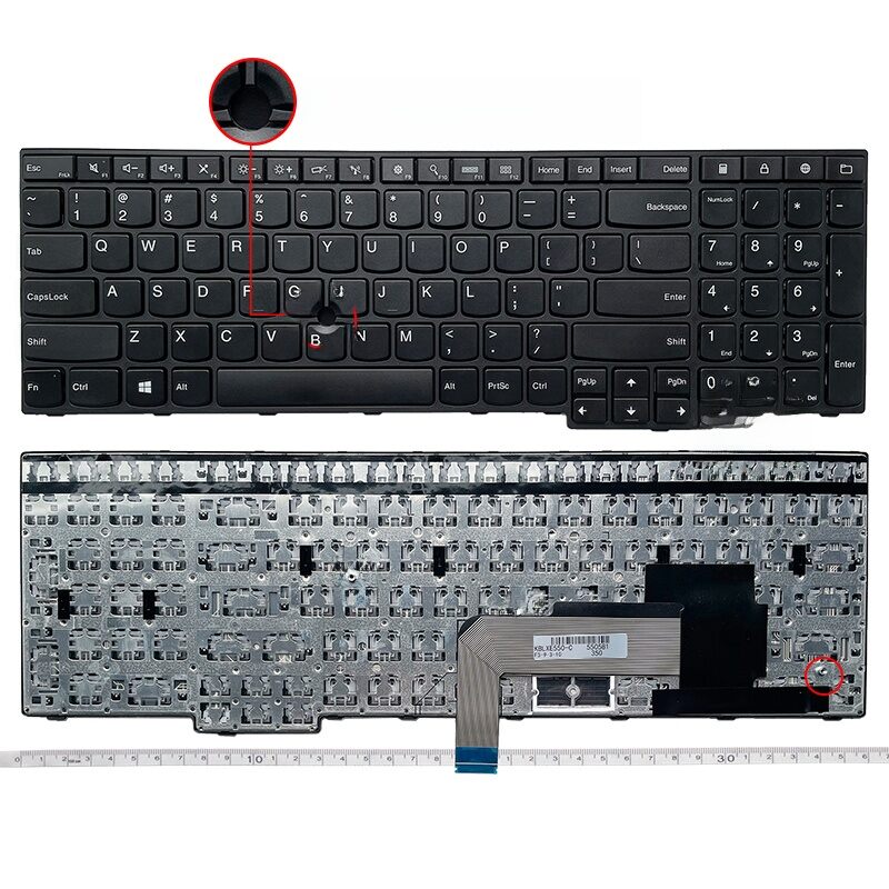 Phím Bàn Phím IBM Lenovo E550 E555 E550C E560 E565 E570 E570C E575 Laptop Chất Lượng Cao Thiết Bị Phần Cứng Phụ Kiện Kỹ Thuật Số