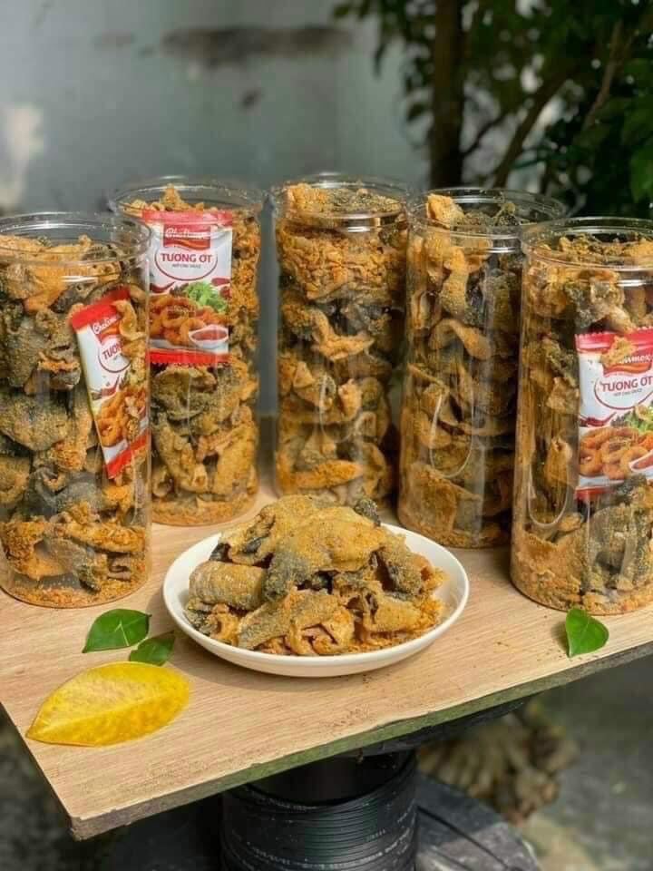 Da cá lắc trứng muối siêu ngon pet 250g