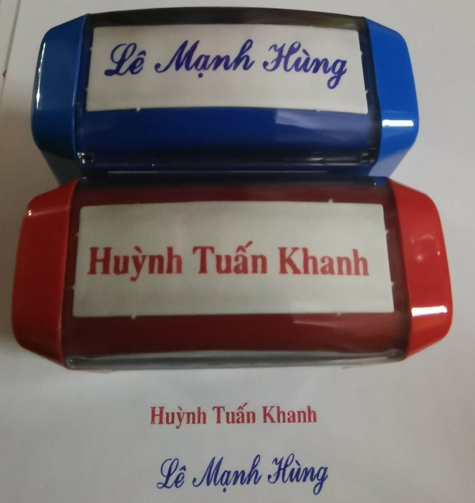 Mộc dấu tên, khắc mộc dấu theo yêu cầu ( Dstamp T214)