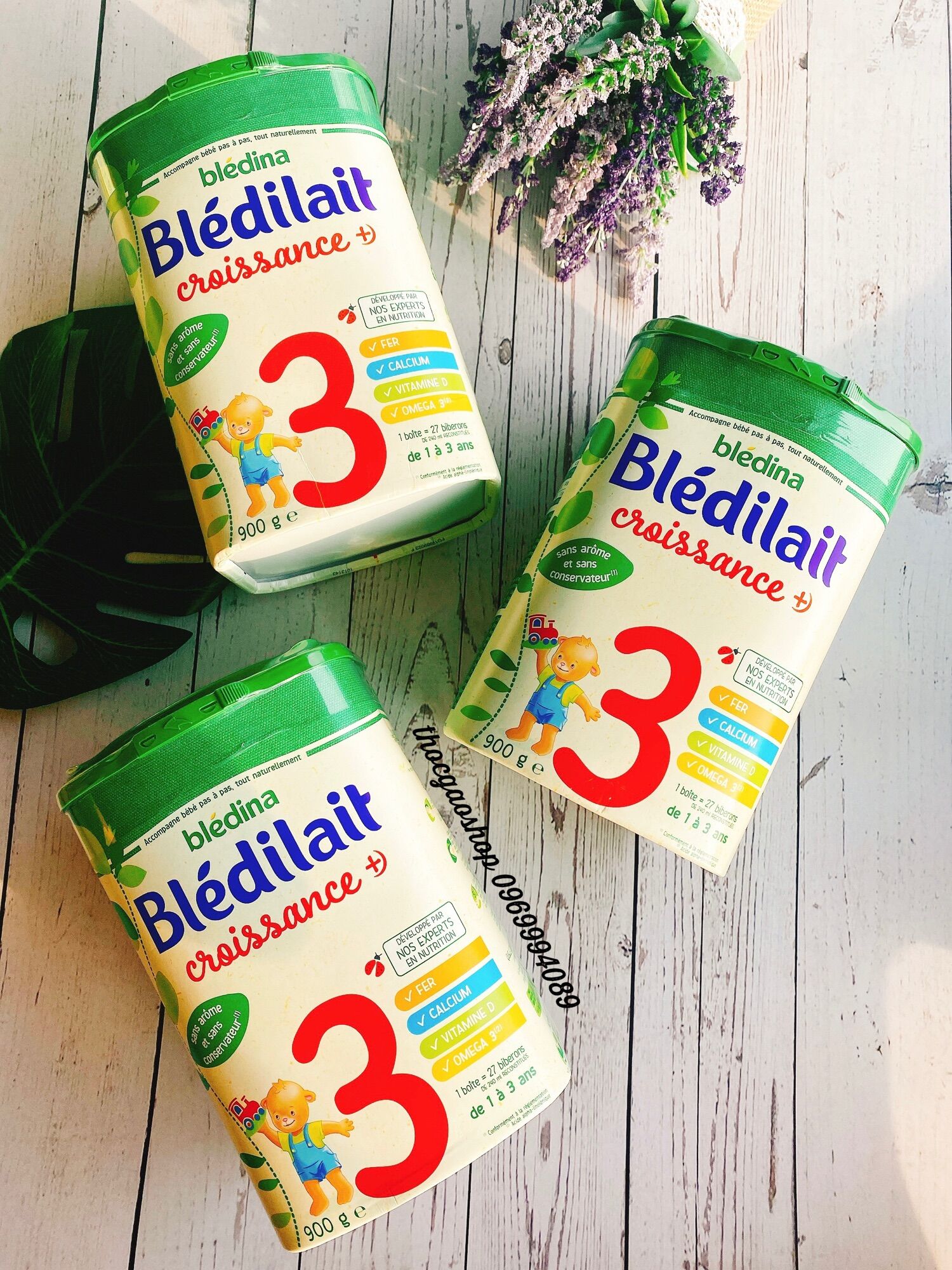 Sữa bột Bledilait 900gr nội địa Pháp mẫu mới đủ số 1 2 3