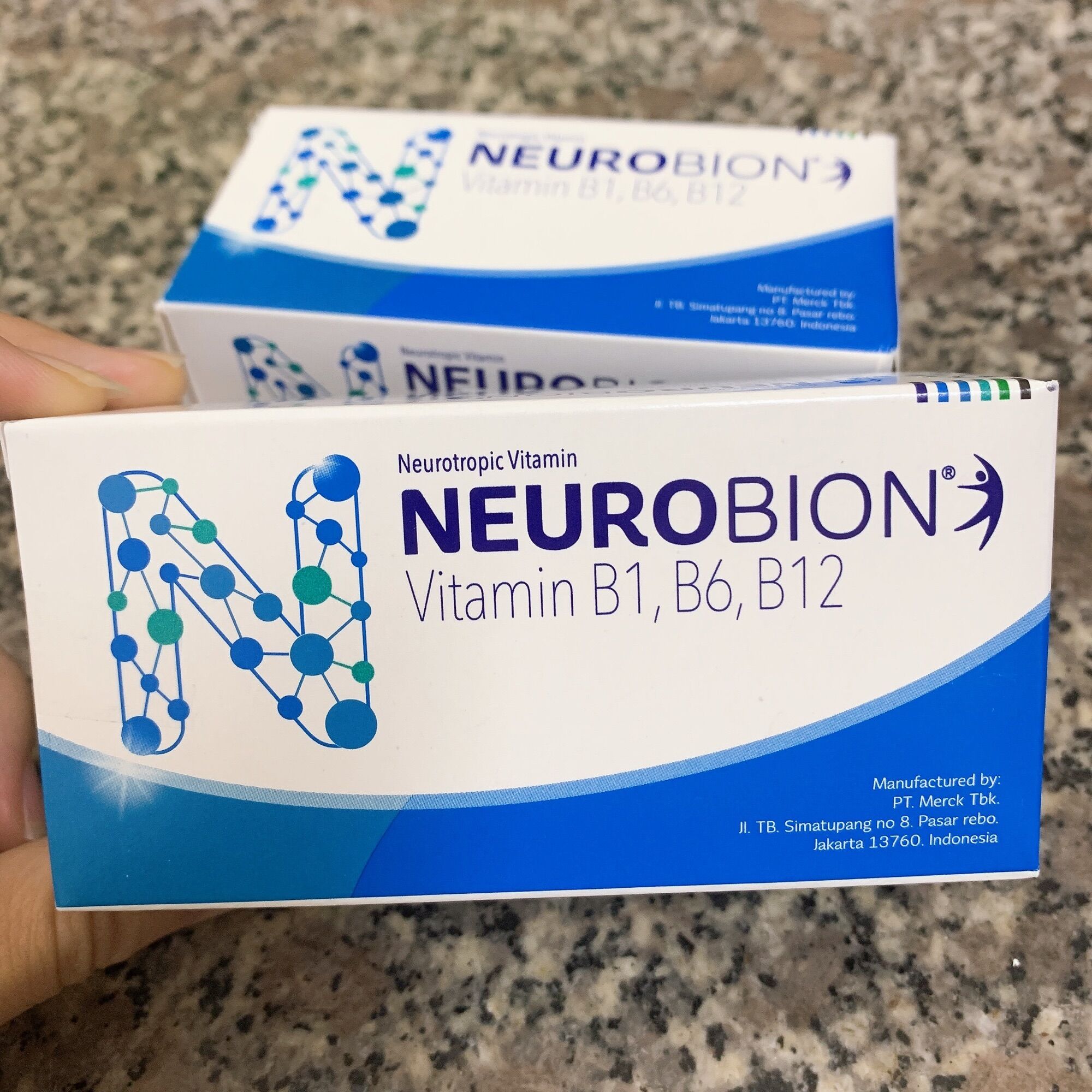 Viên uống vitamin tổng hợp neurobion b1, b6, b12 - hộp 5 vỉ x 10 viên