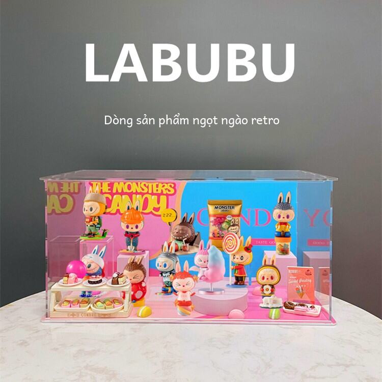 Hộp Trưng Bày Hộp Mù Labubu Series Sweet Retro Của POPMART Hộp Trưng Bày Mô Hình Cho Người Lớn Tuổi 