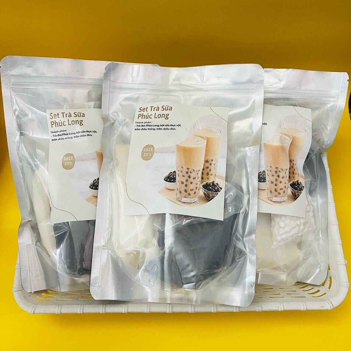 Set Trà Sữa Phúc Long tự nấu