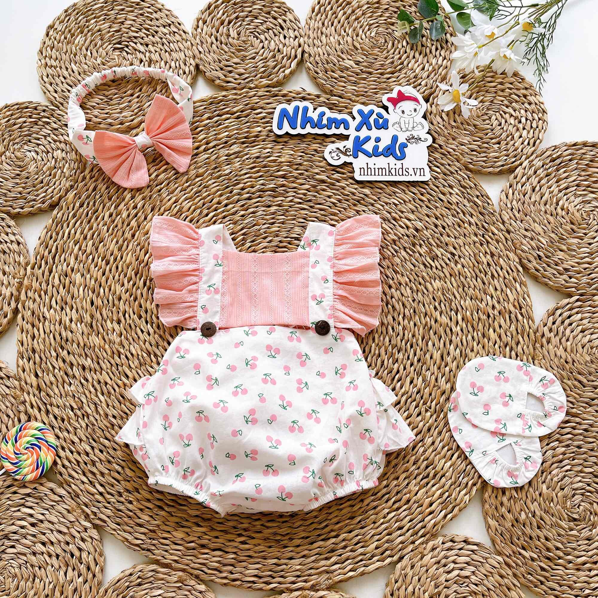 SA.LE 99k (3-12kg) Body LẺ SIZE cho bé gái sơ sinh, đầy tháng, thôi nôi đủ mẫu