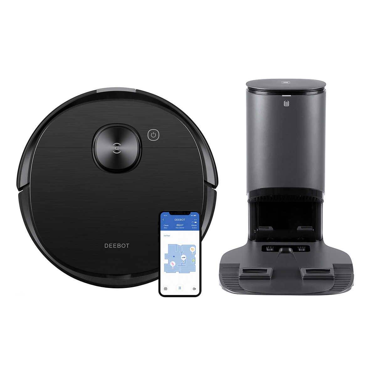 Robot hút bụi lau nhà Ecovacs Deebot T8 Aivi Plus B